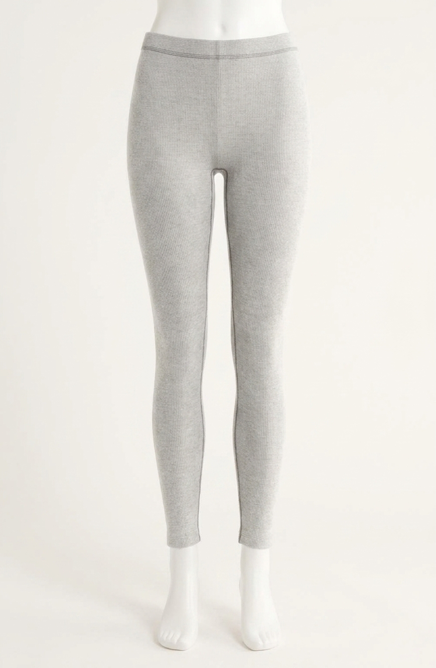NEW FREE PEOPLE women's cool down wool base pant in grey heather